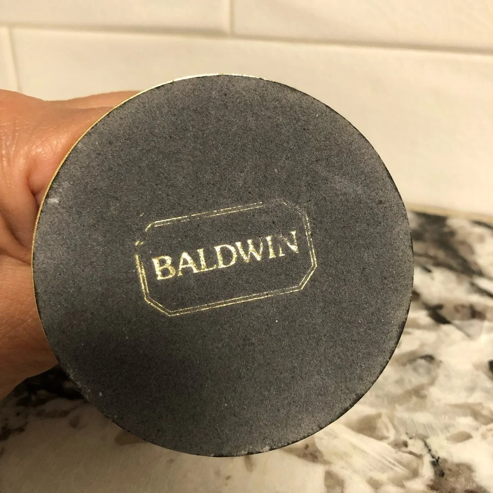 Baldwin Brass 3” Candlestick Candleholder - Ralph Lauren Style - Picture 5 of 6